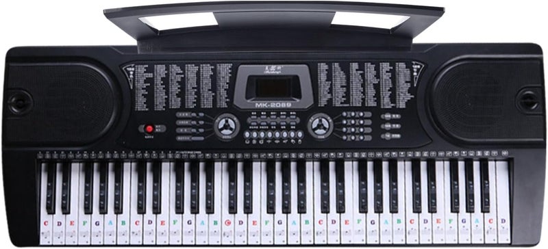 Feifeiya Music Sheet Stand, Music Rest Compatible with Yamaha PSR/YPT/KB/P Series, Keyboard Score Stand Set Includes 4 Book Clip, Piano Keyboard Stickers for 37-88 Key Models - Image 5